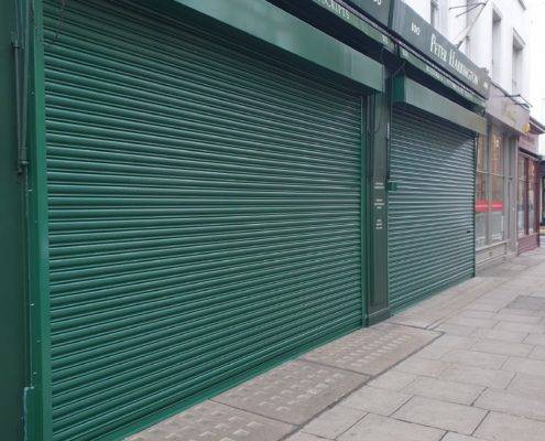 ROLLER SHUTTER DOORS Supreme Shopfront Shutters